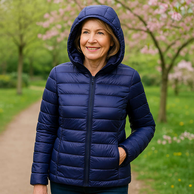 Metta Padded Jacket | Dark Blue