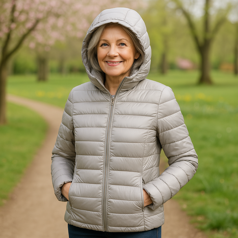 Metta Padded Jacket | Grey