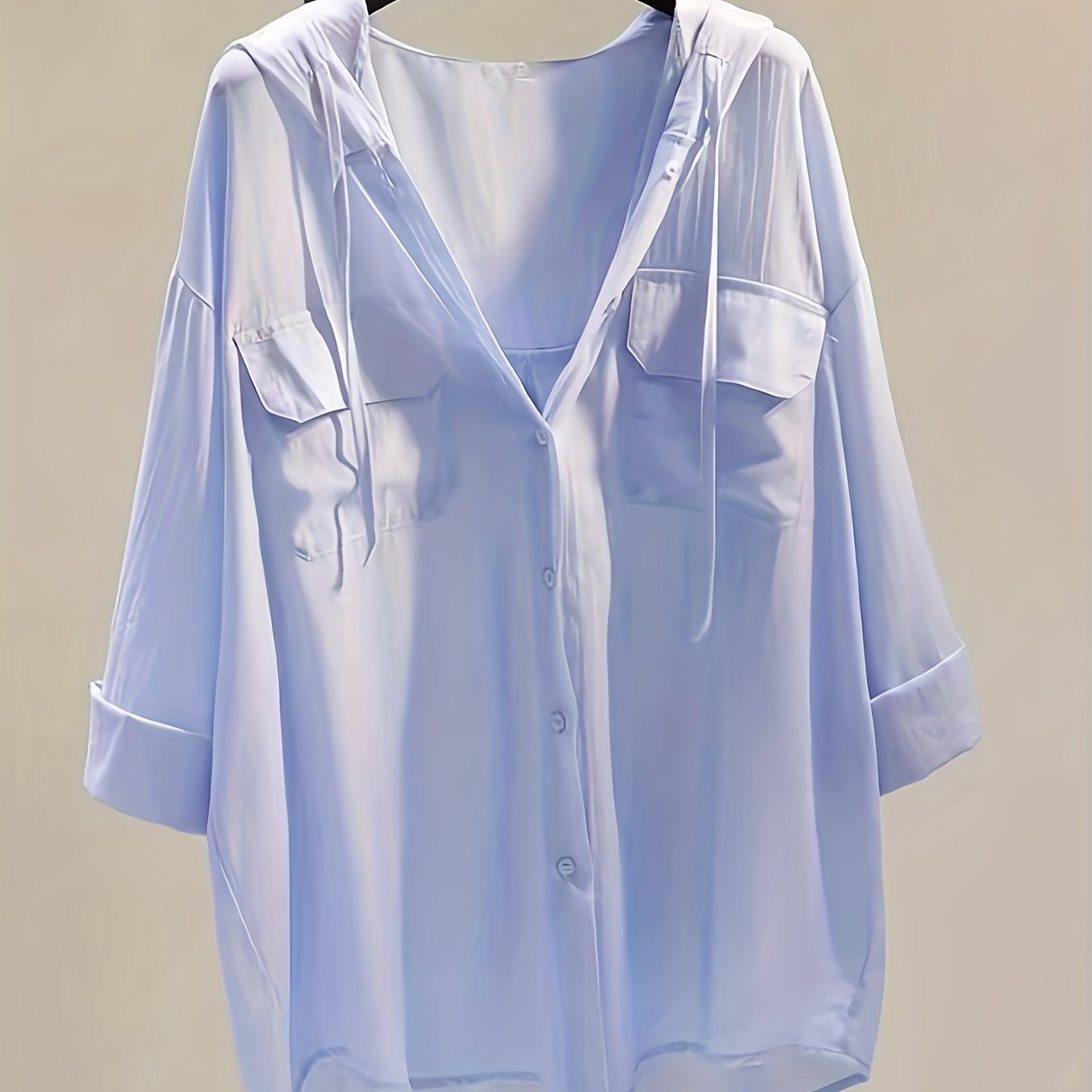 Marit | Elegant Blouse with Hood