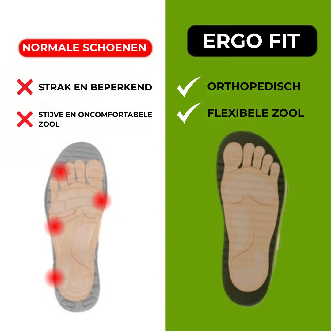 Ergo Fit Sneakers | Optimal Support - Ultimate Comfort