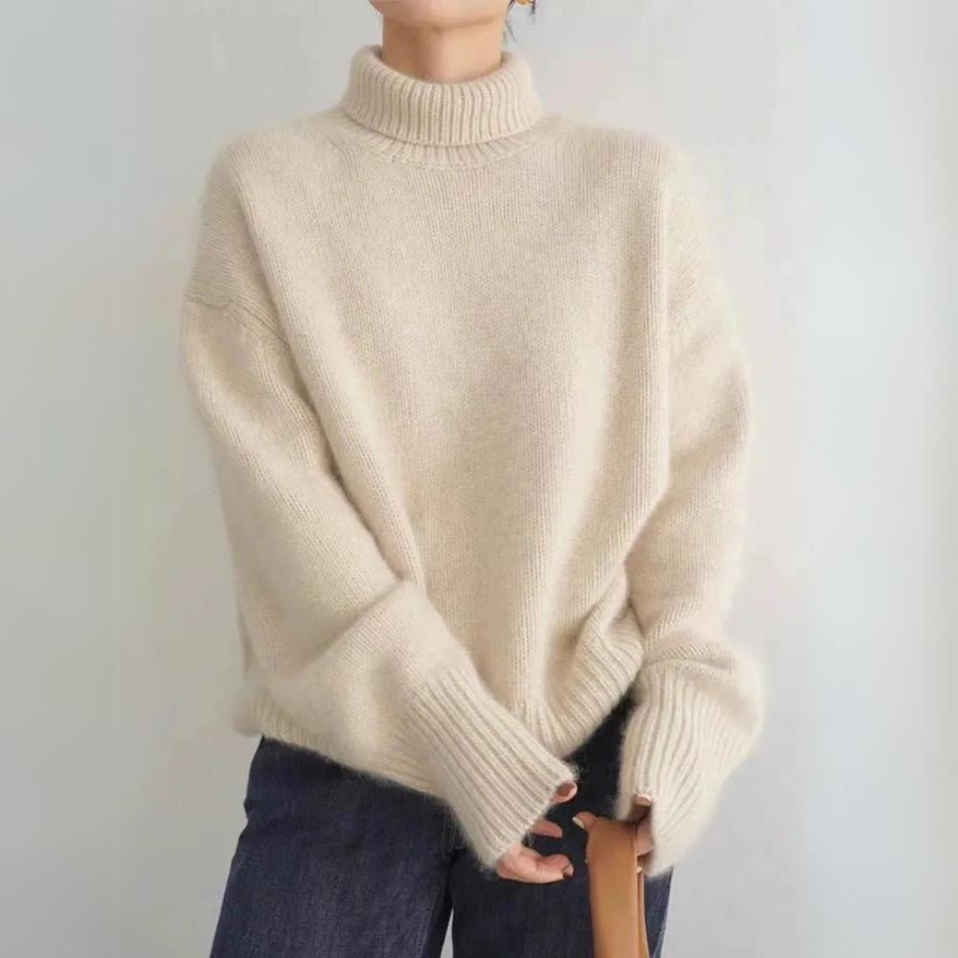 Evi | Comfortable Roll Neck Jumper