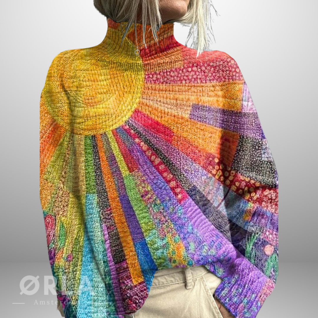 Nina | Playful Turtleneck