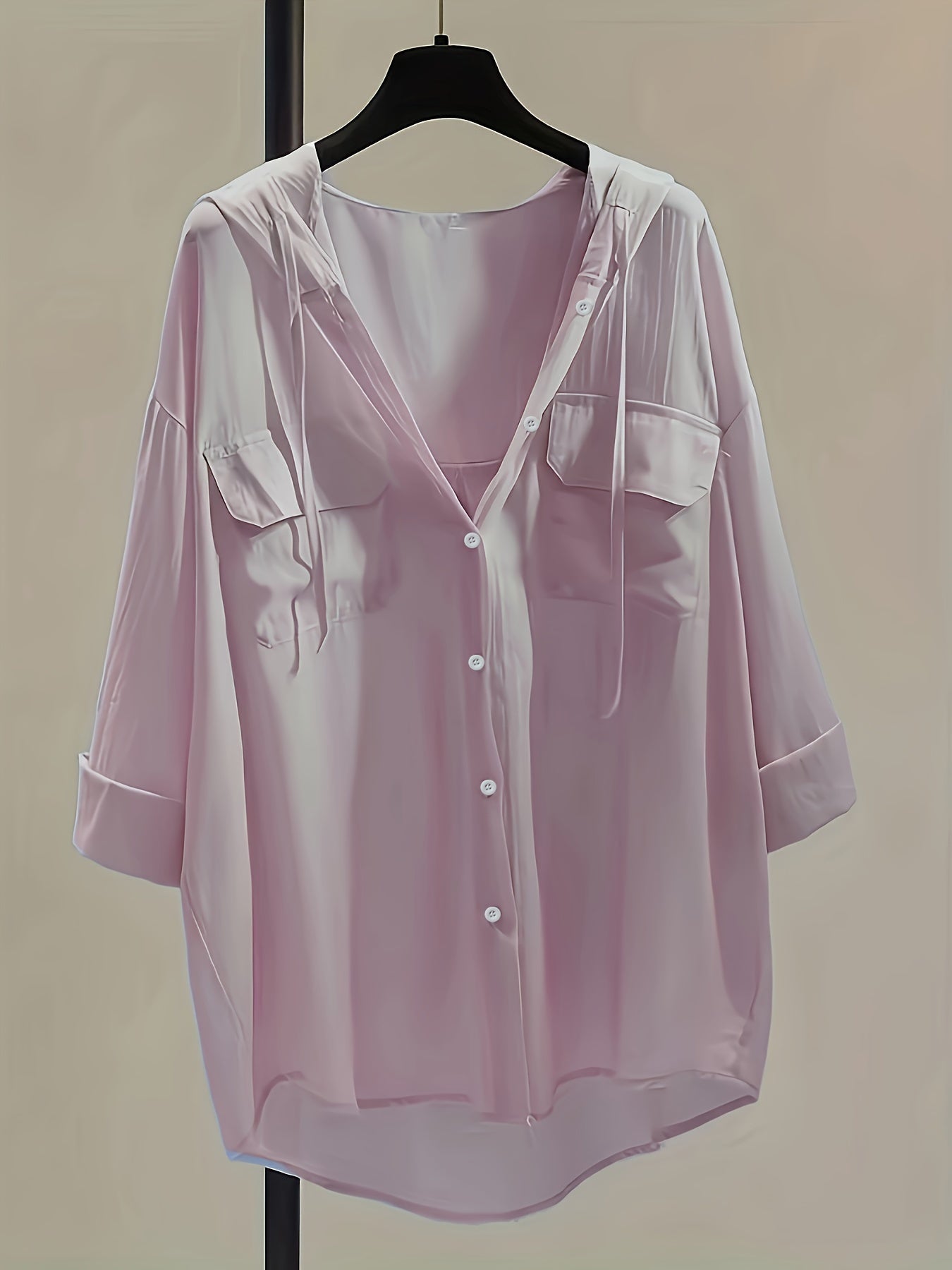 Marit | Elegant Blouse with Hood