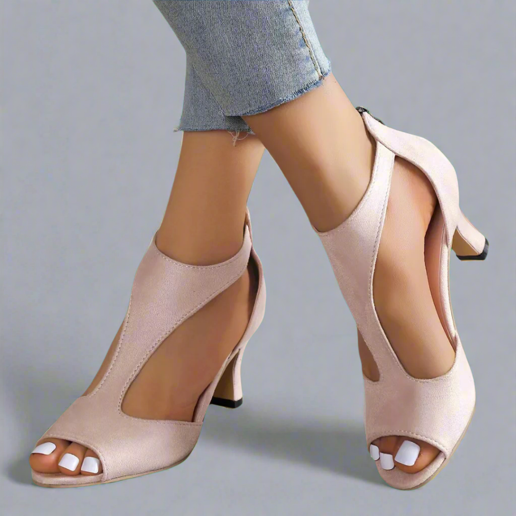 Marga | Orthopaedic Sandals with Chic Heel