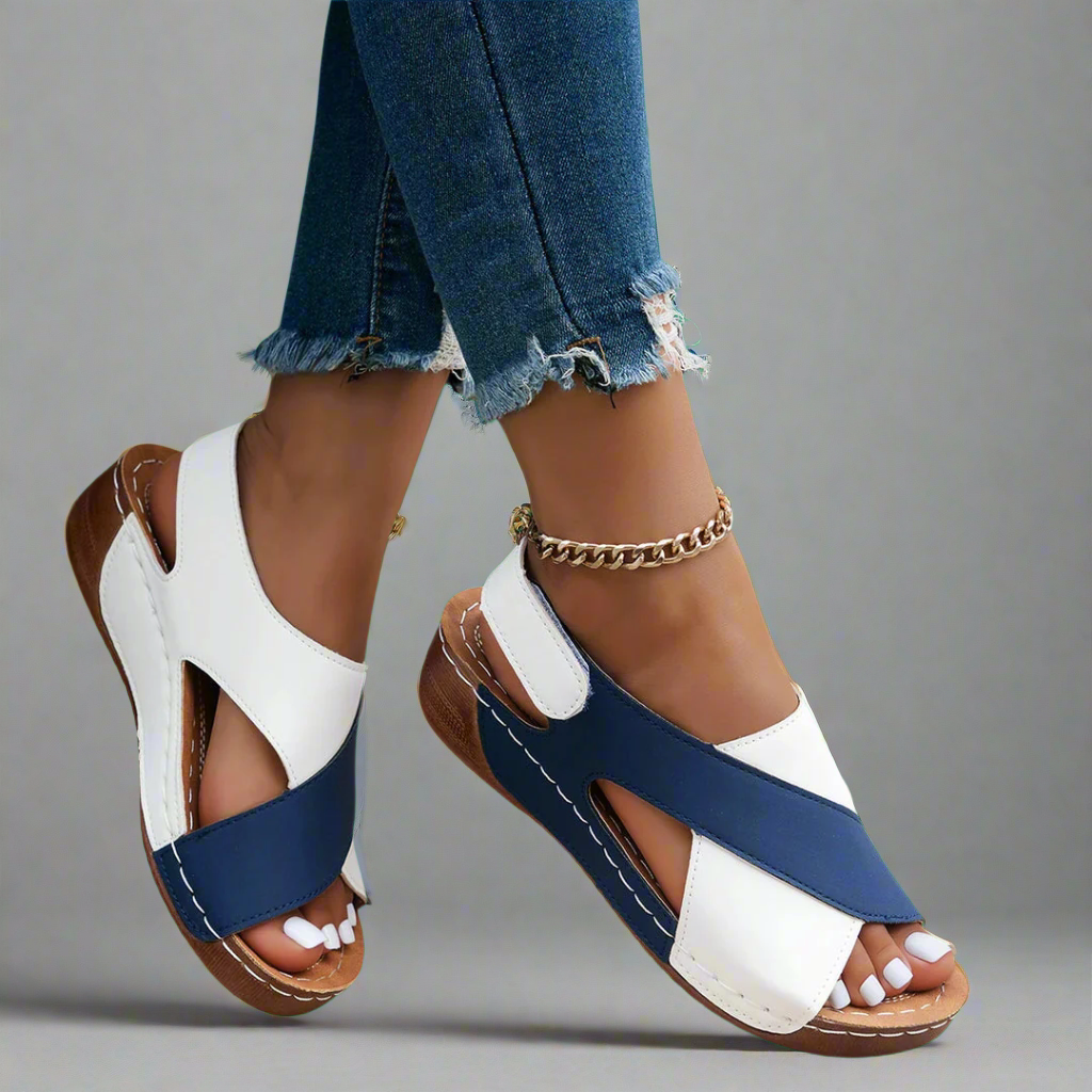 Alwine | Elegant Wedge Heels Made from Premium Material