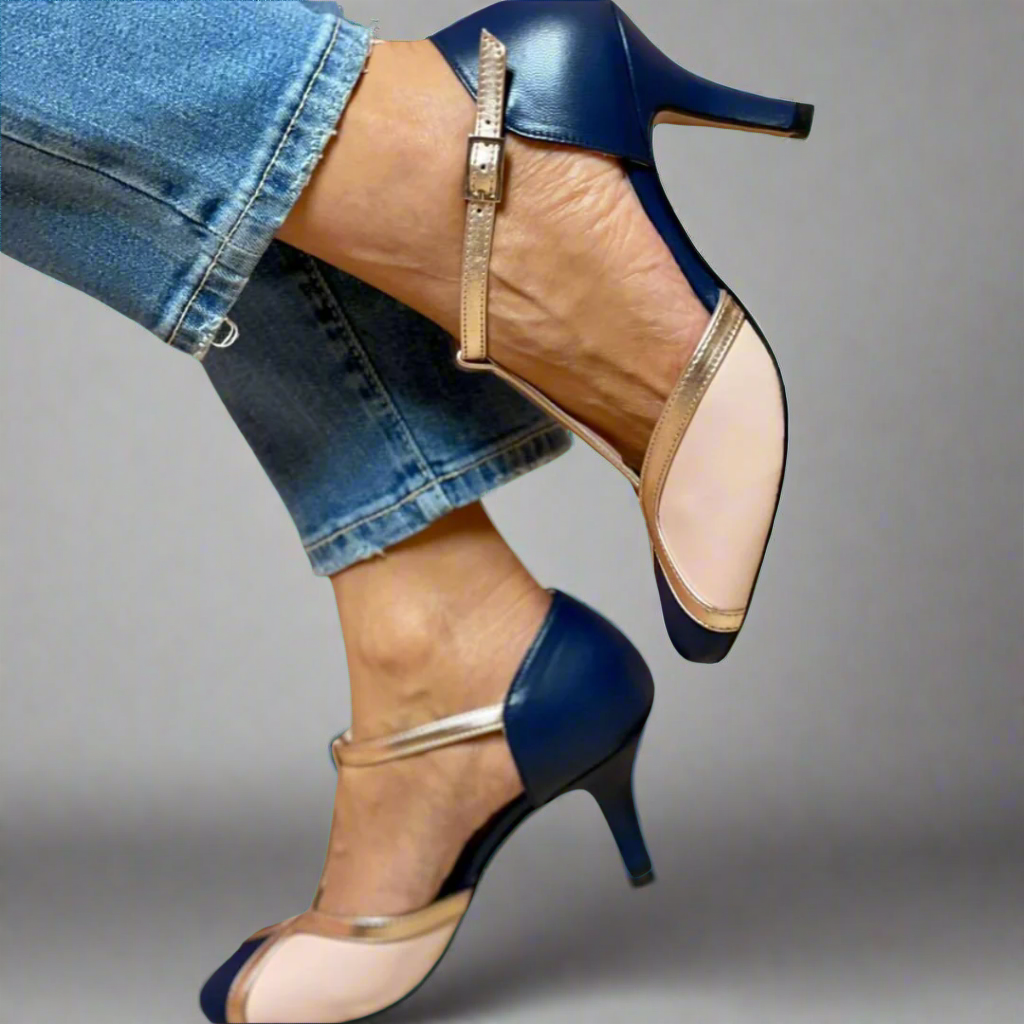 Brunhilde | Elegant Orthopaedic Heeled Sandals