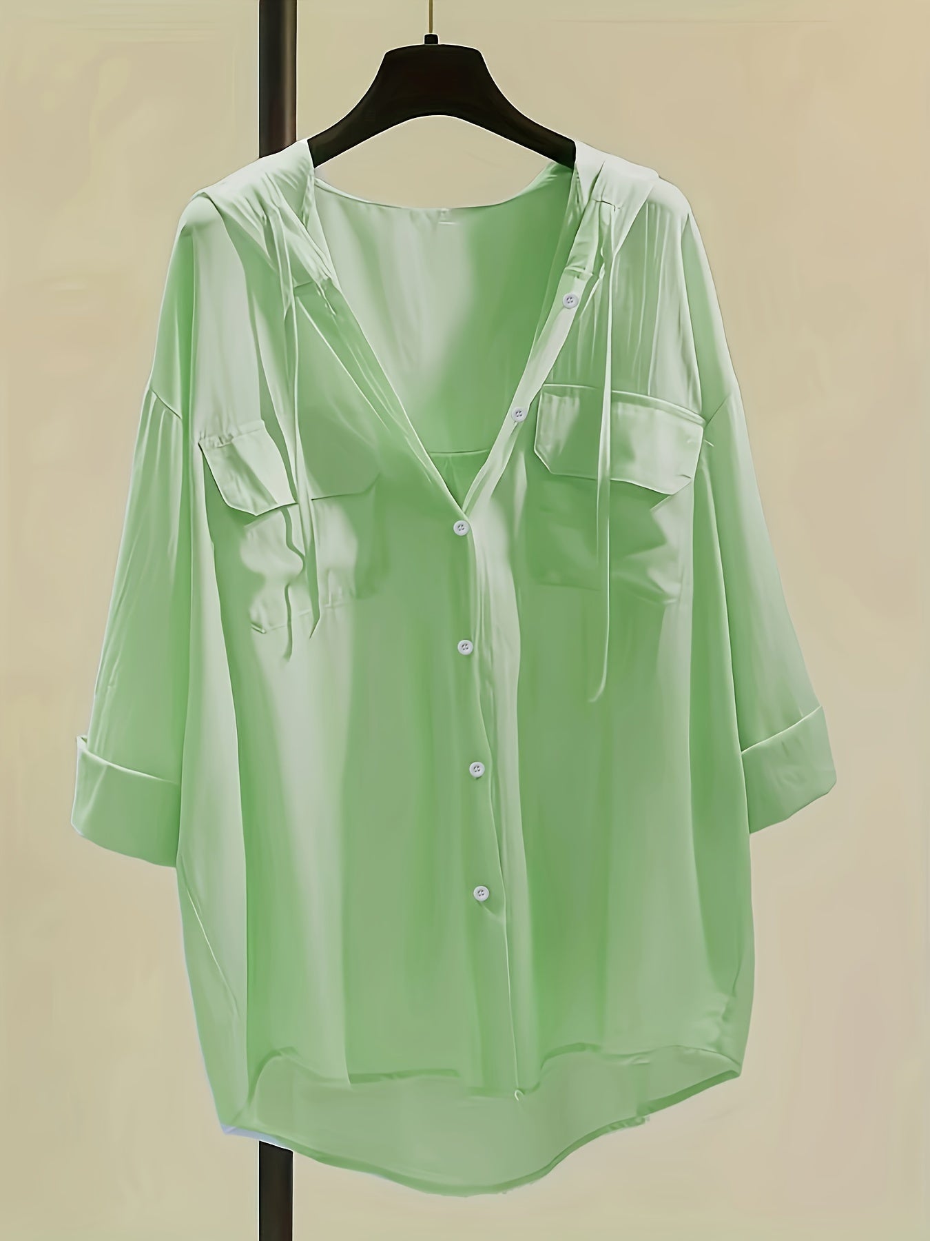 Marit | Elegant Blouse with Hood