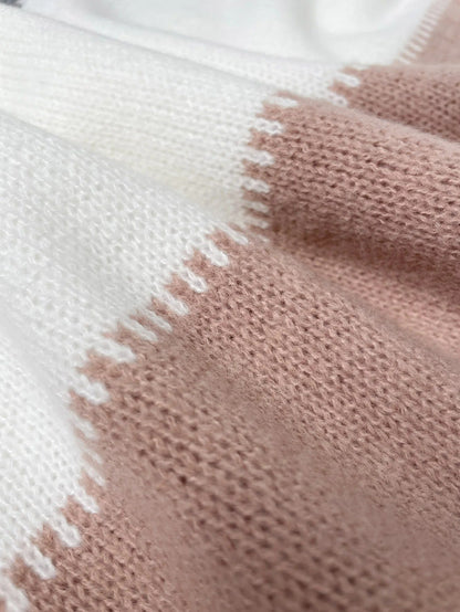 Lela | Sweater with Leopard Print