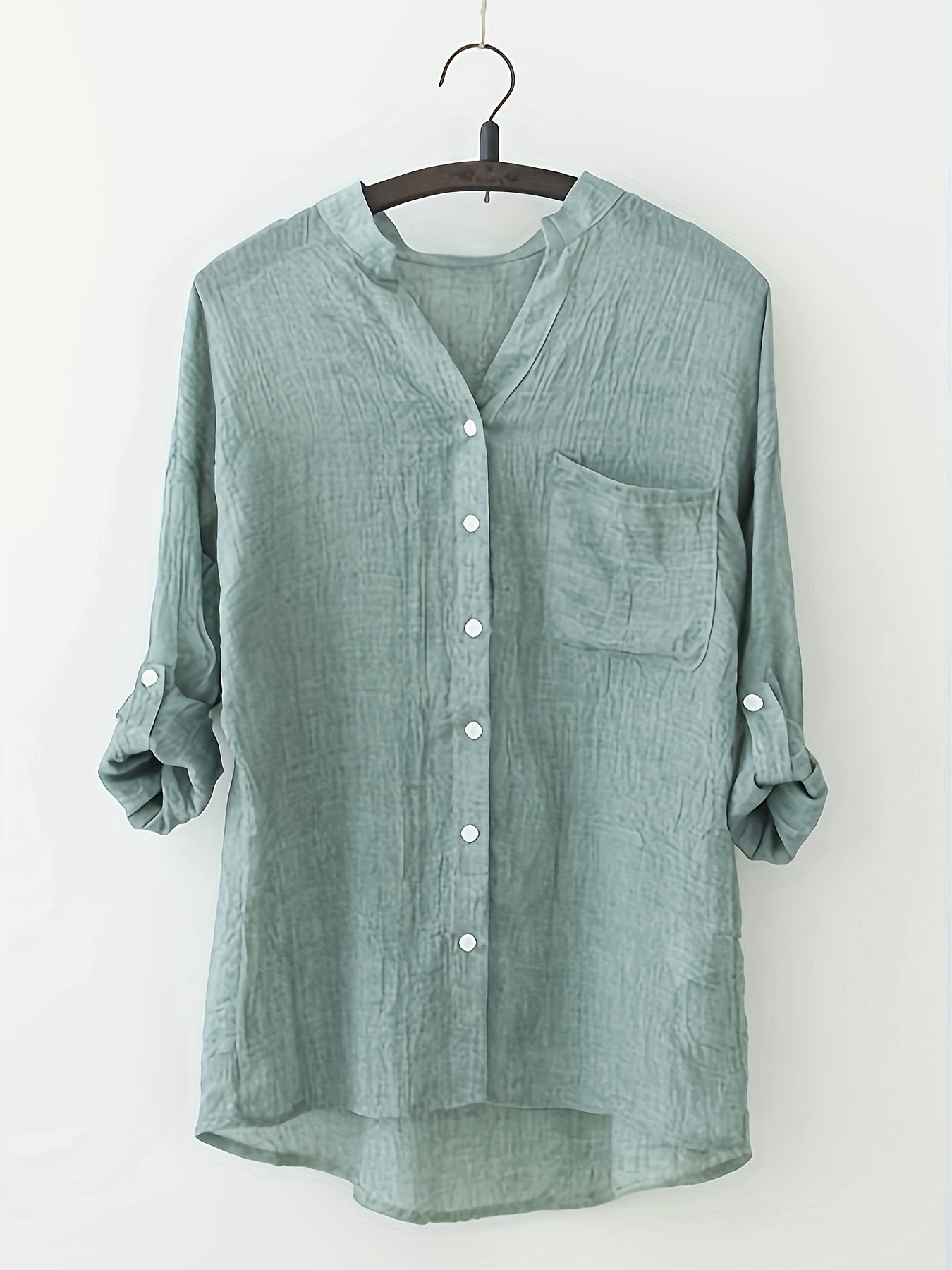 Elvira | Elegant Linen Summer Blouse