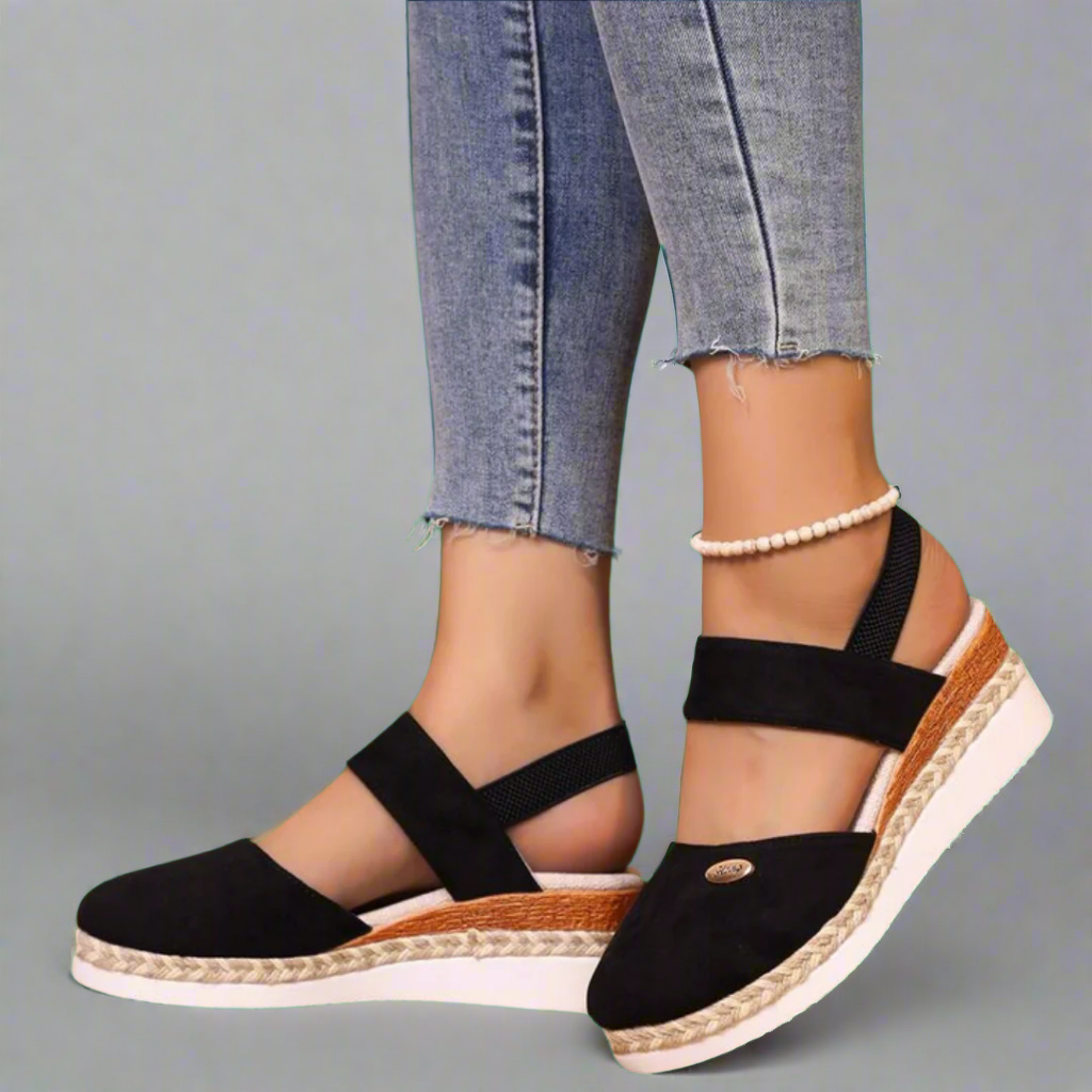 Gitta | Plus-Size Wedge Heels – Comfortable and Versatile