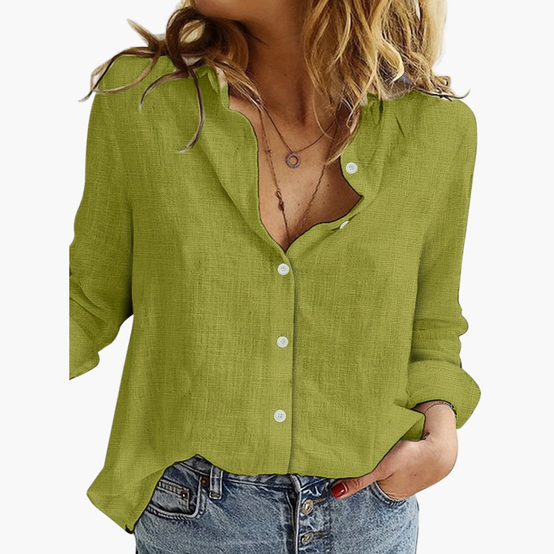Oda | Linen Blouse