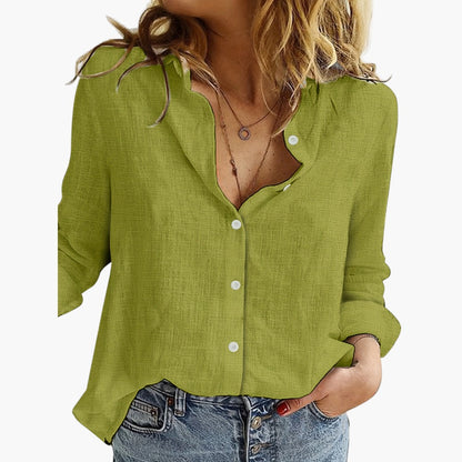 Oda | Linen Blouse