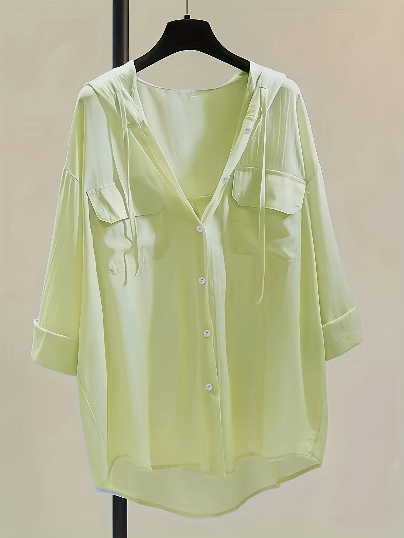 Marit | Elegant Blouse with Hood