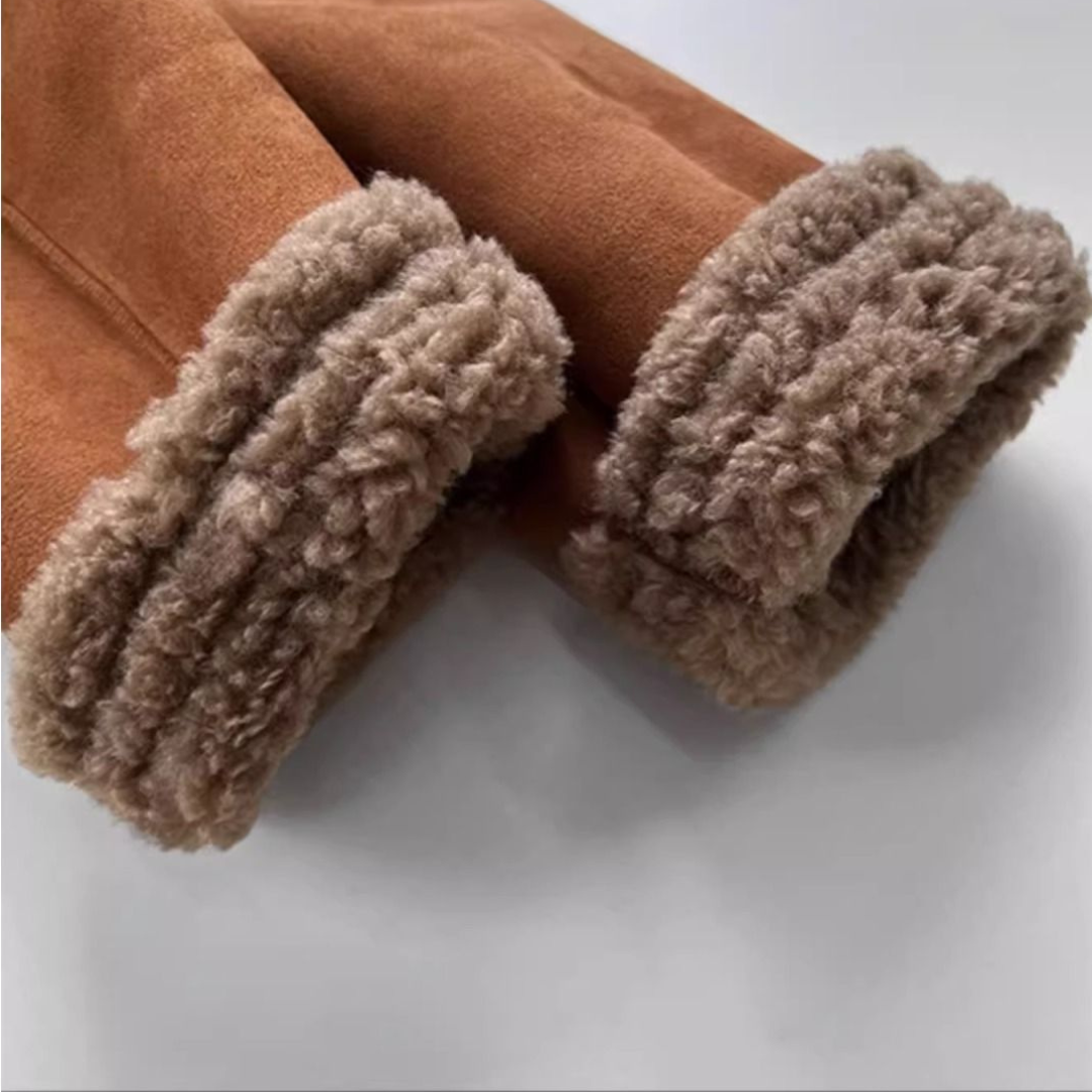 Weronika | Warm Leather Coat