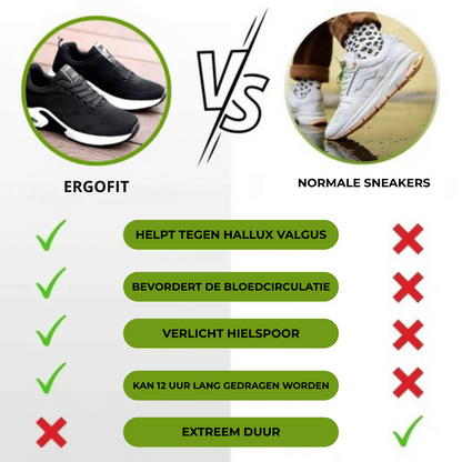 Ergo Fit Sneakers | Optimal Support - Ultimate Comfort