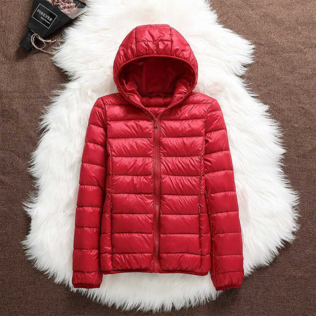 Metta Padded Jacket | Red