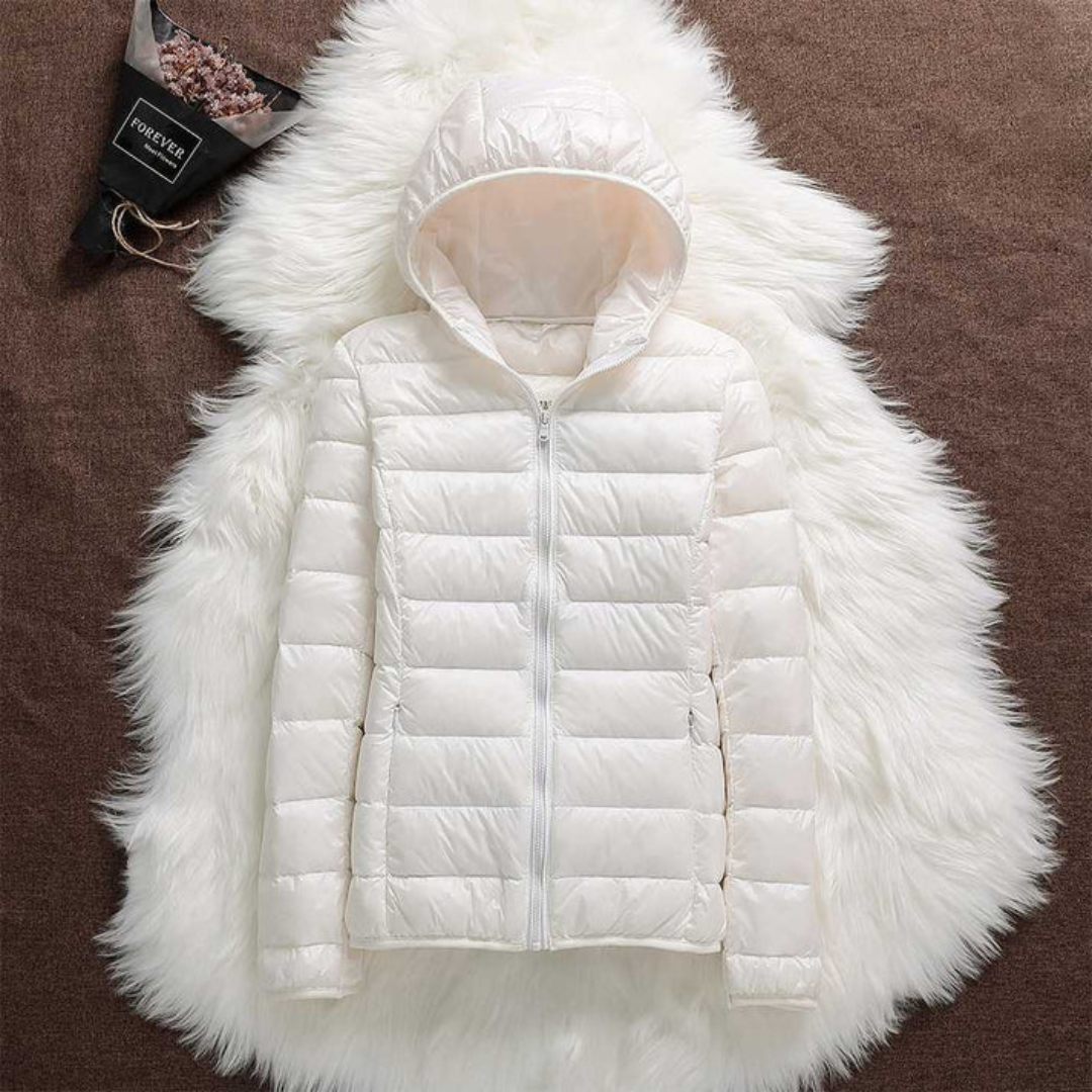 Metta Padded Jacket | White
