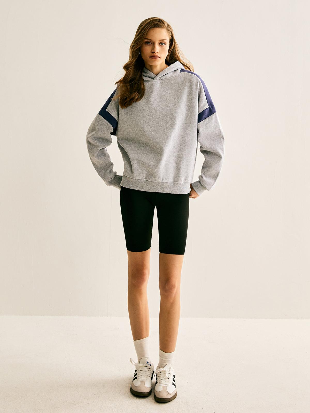 Athleisure Colour Block Hoodie