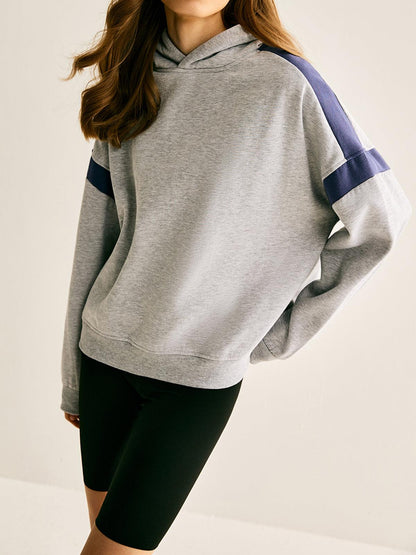 Athleisure Colour Block Hoodie