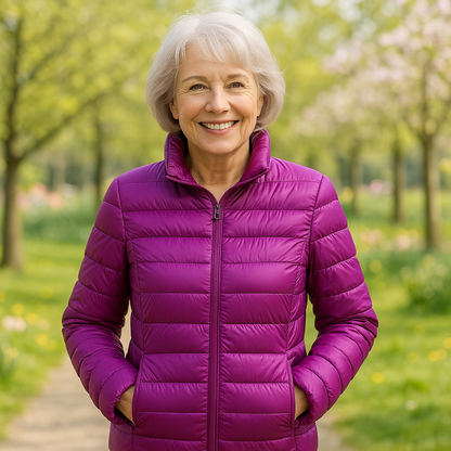 Ulla Lightweight Transitional Jacket | Purple