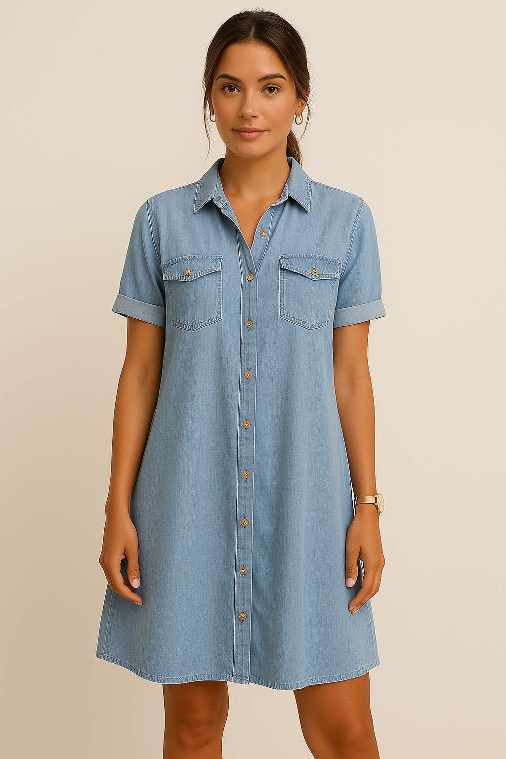 Alva | Unique Denim Dress