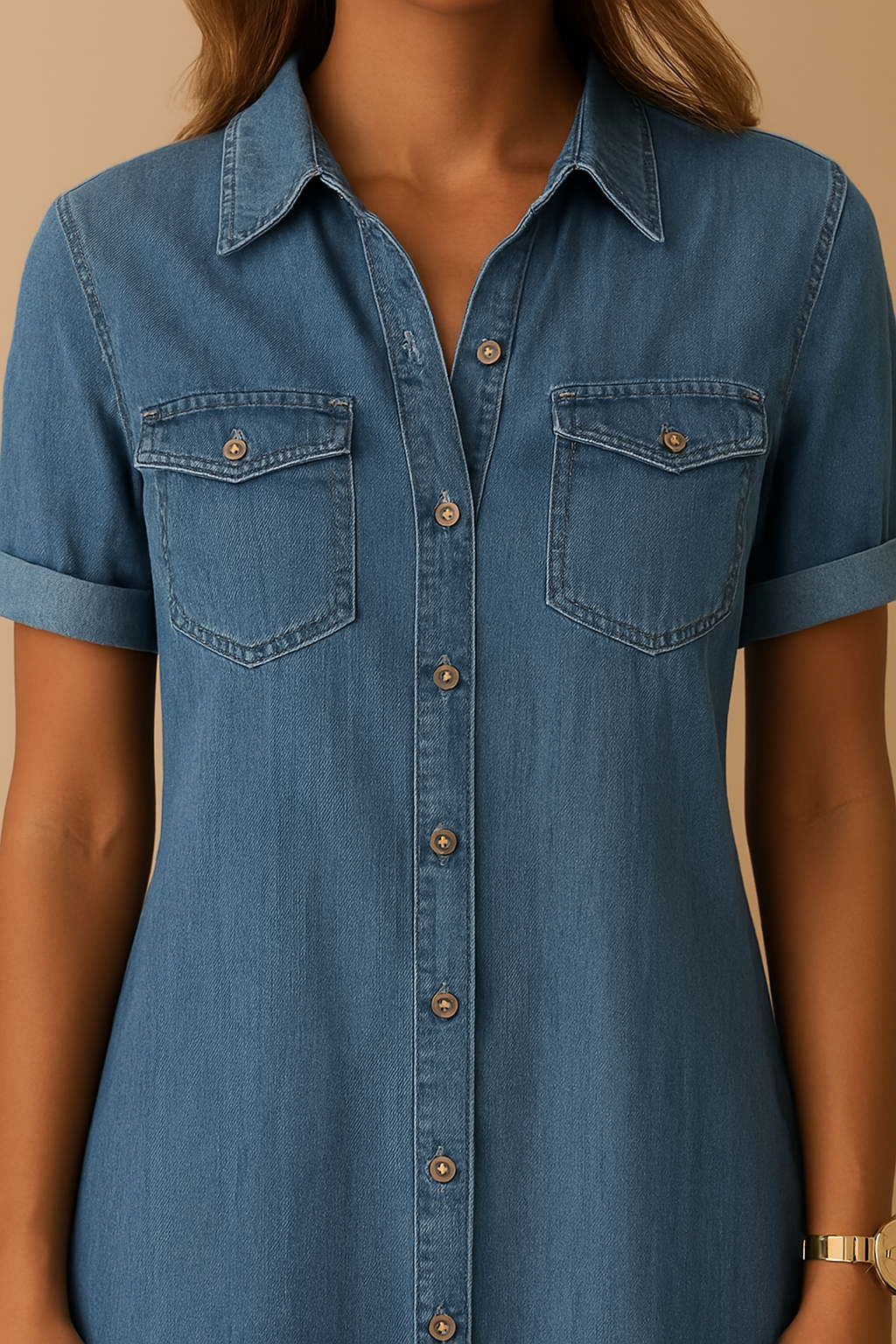 Alva | Unique Denim Dress