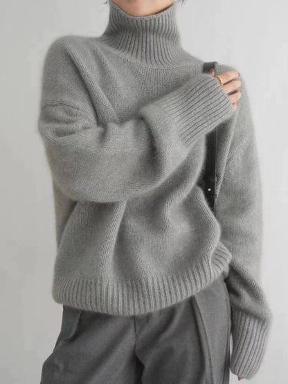 Evi | Comfortable Roll Neck Jumper