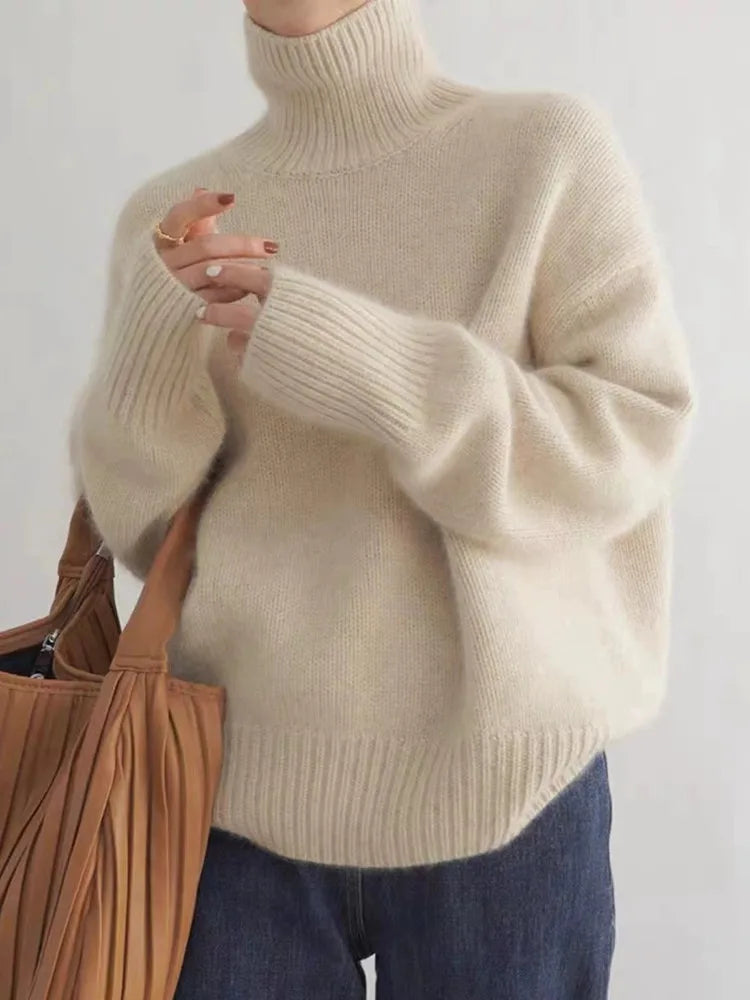 Evi | Comfortable Roll Neck Jumper