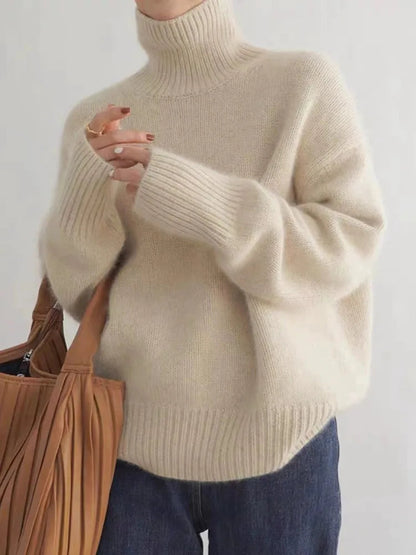 Evi | Comfortable Roll Neck Jumper