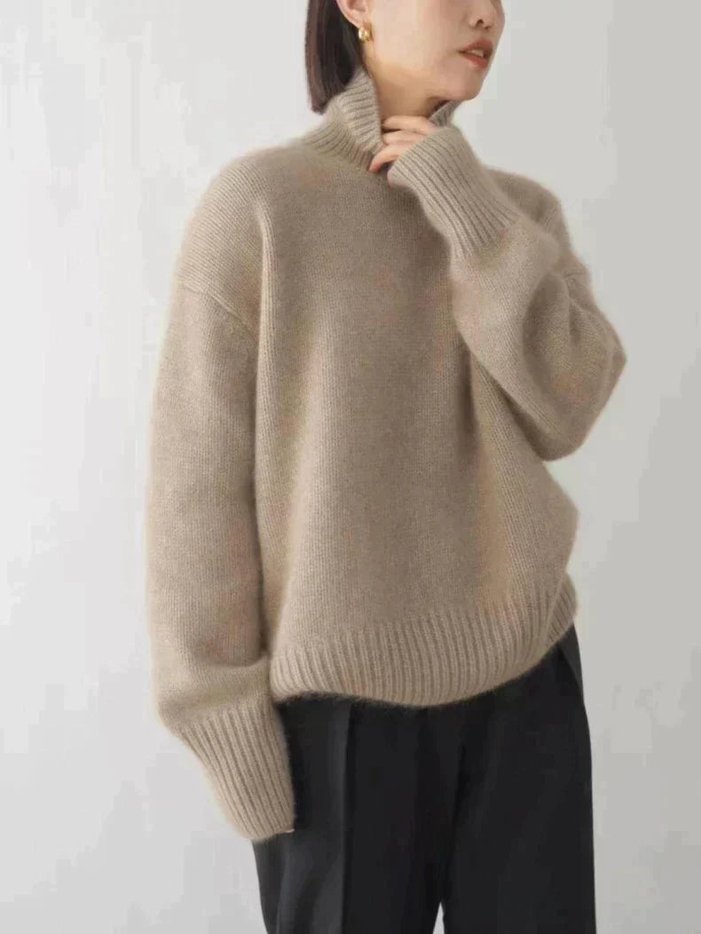 Evi | Comfortable Roll Neck Jumper