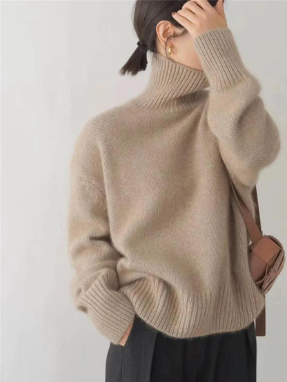 Evi | Comfortable Roll Neck Jumper