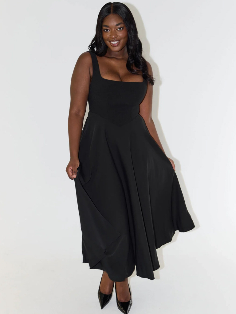 Ysabelle | Tailored Midi Dress