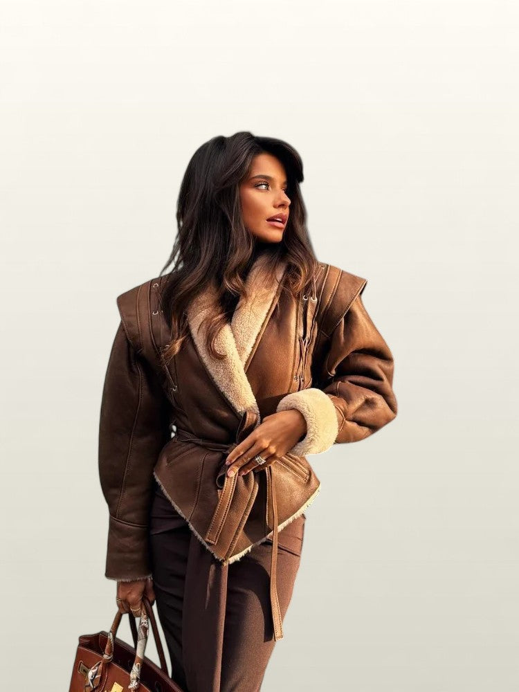 Paloma | Elegant Leather Jacket