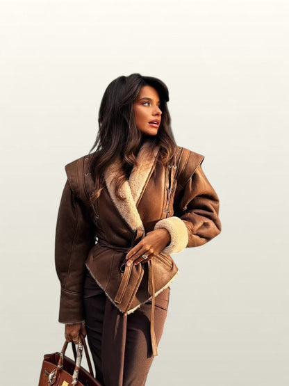 Paloma | Elegant Leather Jacket