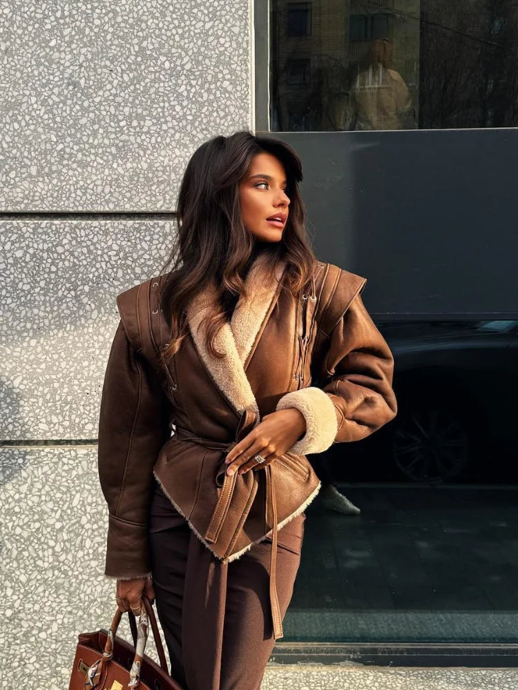 Paloma | Elegant Leather Jacket