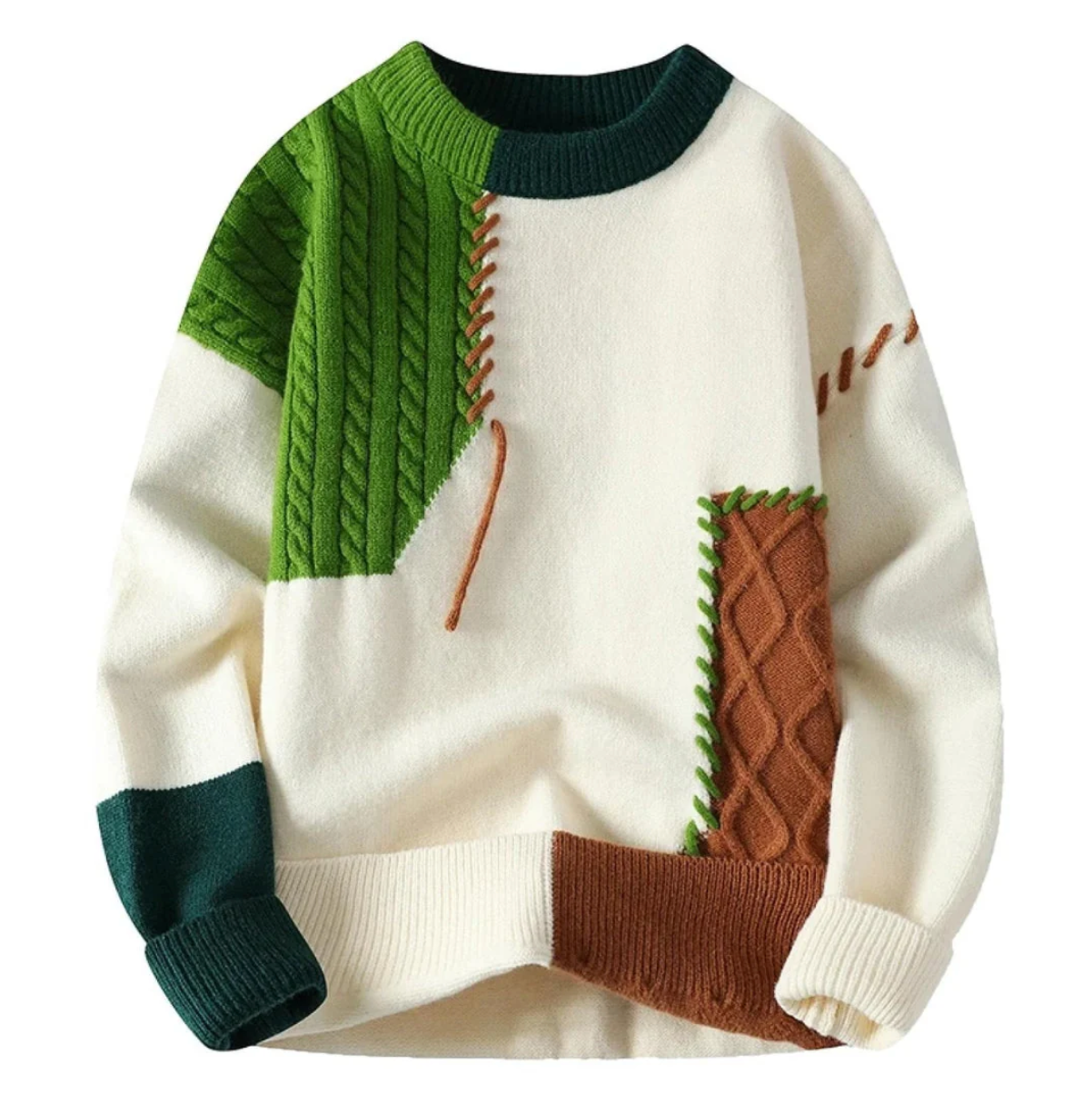 Brunetta | Patchwork Jumper