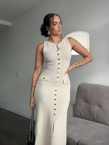 Charlotte | Maxi dress in georgette