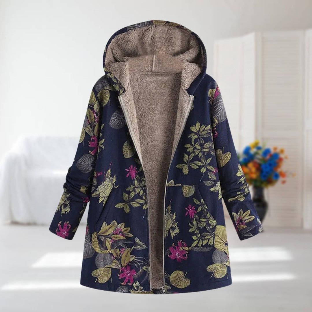 Gabrielle | Coat with Floral Print