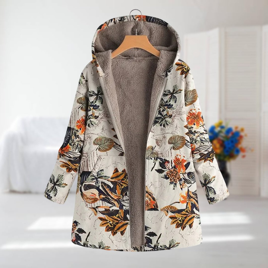 Gabrielle | Coat with Floral Print