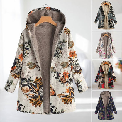 Gabrielle | Coat with Floral Print