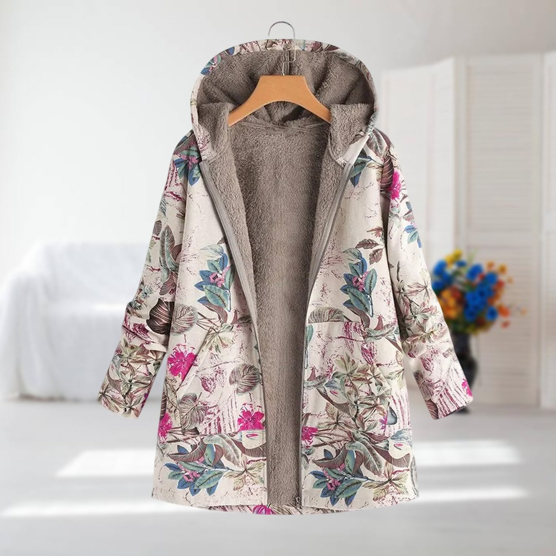 Gabrielle | Coat with Floral Print