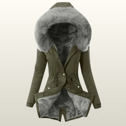 Sanne | Warm Winter Coat with Soft Lining