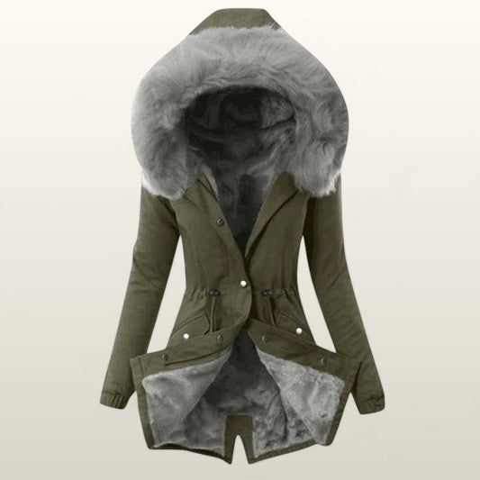 Sanne | Warm Winter Coat with Soft Lining