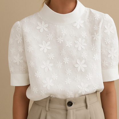 Giorgia | Elegant Blouse with Floral Print