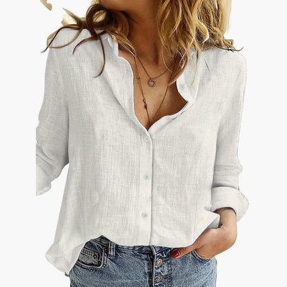 Oda | Linen Blouse