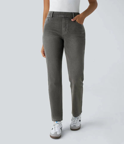 Comfort Fit | Elastic & Comfortable High-Waisted Trousers