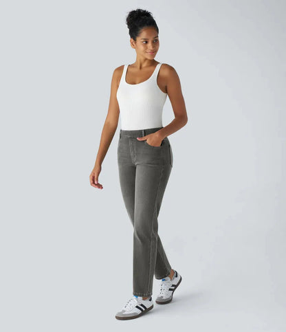 Comfort Fit | Elastic & Comfortable High-Waisted Trousers