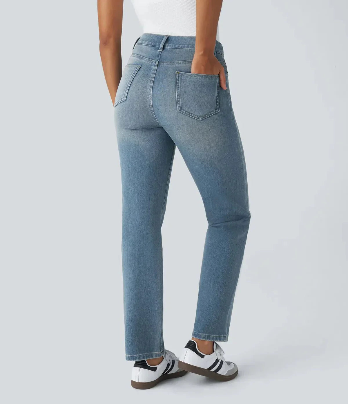 Comfort Fit | Elastic & Comfortable High-Waisted Trousers