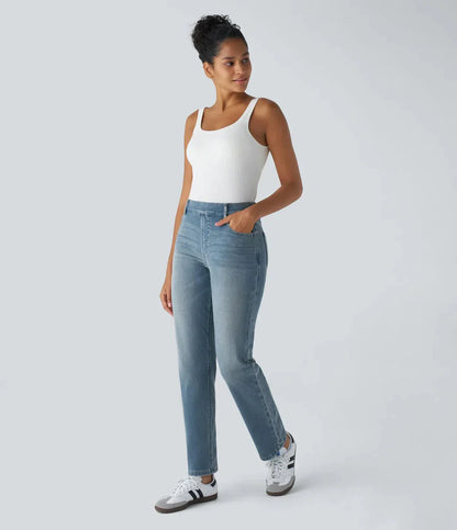 Comfort Fit | Elastic & Comfortable High-Waisted Trousers