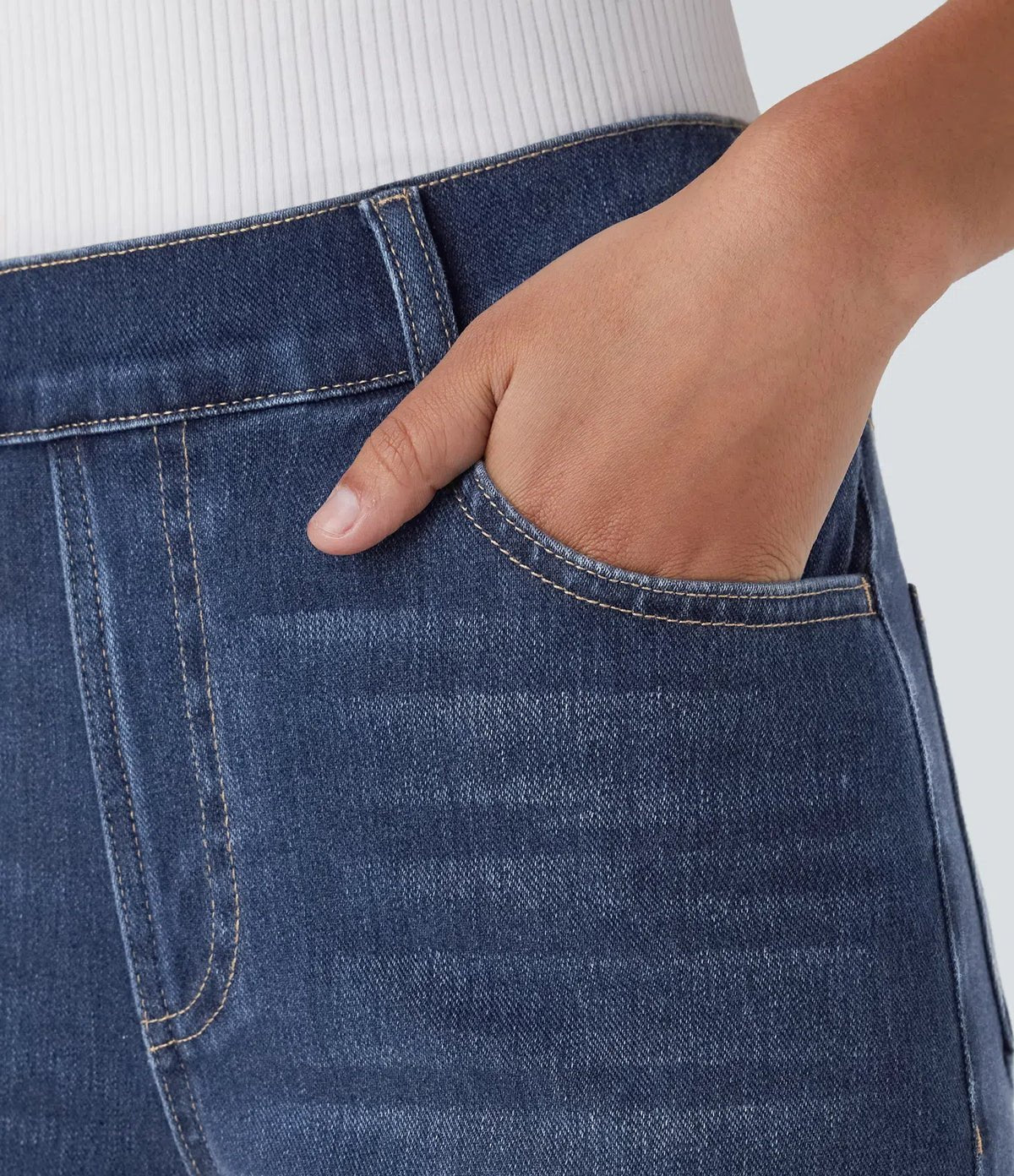 Comfort Fit | Elastic & Comfortable High-Waisted Trousers
